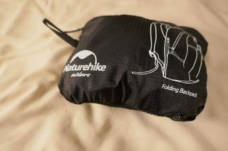 NatureHike folding backpack